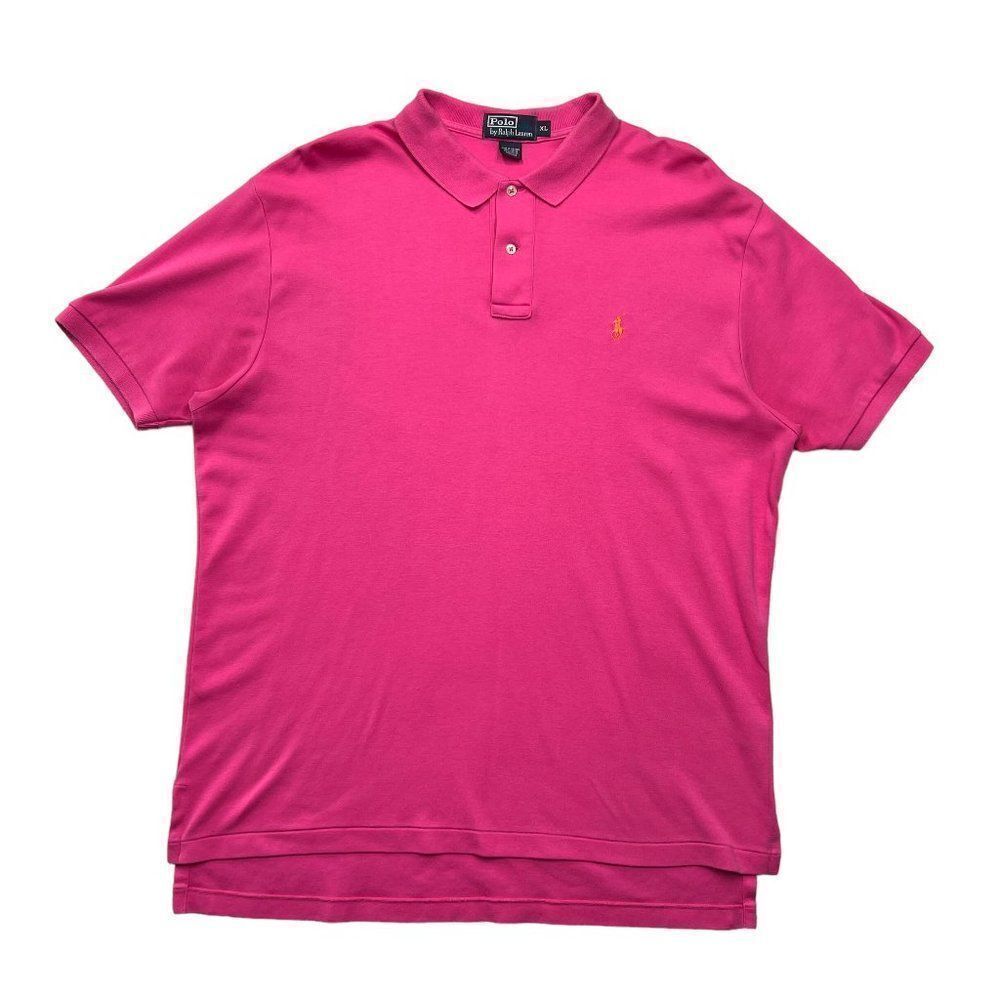 Polo‎ Ralph Lauren Men's Pink Soft Cotton Polo